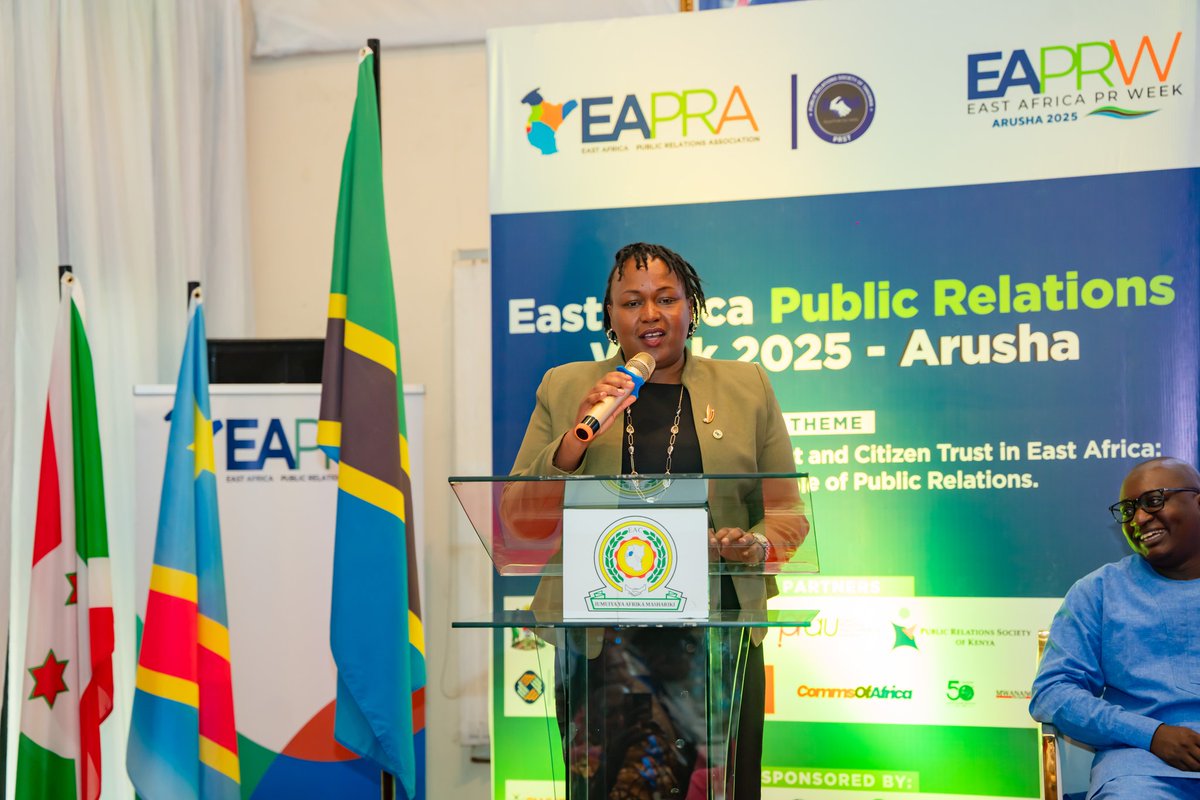 MakuzaLoth's tweet photo. Day One of #EAPRW2025 delivered powerful insights on trust, communication and regional cooperation.
Key themes:
• Trust as the base of public service
• Ethical, clear & evidence-based messaging
• Strong storytelling for regional unity
• Youth inclusion & skills
#Projects2025 https://t.co/FaVwhb82Fc