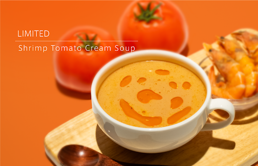 the_3rd_burger's tweet photo. 🦐期間限定🍅海老香る濃厚トマトクリームスープ

＼11月28日より販売開始／
凝縮された海老の旨味たっぷりの濃厚トマトクリームスープが期間限定で新登場！

海老の風味豊かなスープをお楽しみください🦐🍅
#サードバーガー https://t.co/mMEu5hNc8e