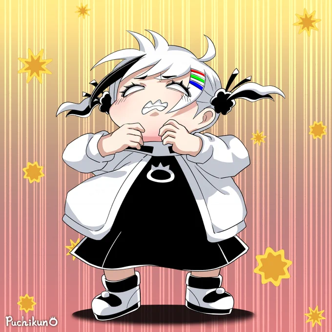 おはモノチ 「ぐぃぃ～!痒くてしんどいっち……!」 #MonochiProject