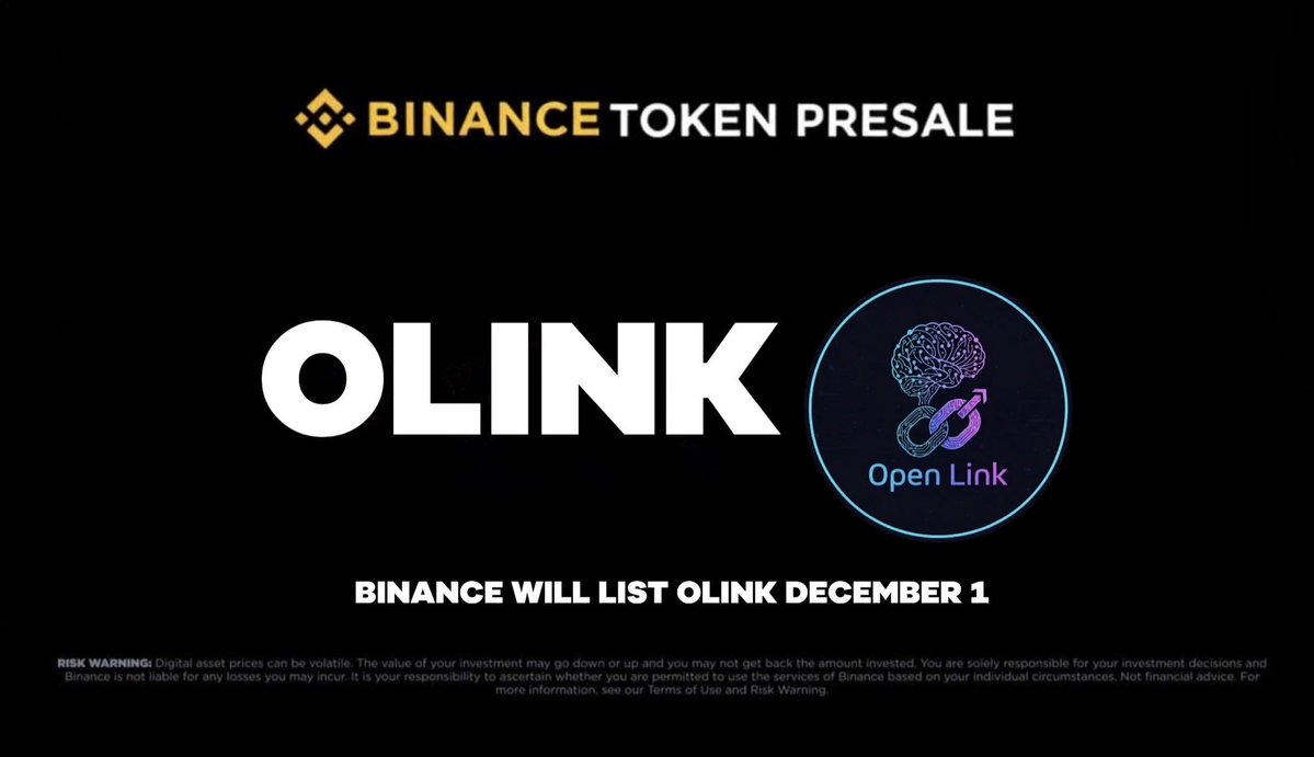 ChainGoddessss's tweet image. ⚡ $OLINK ICO is moving FAST — half a million raised already.
Your 45,000 $OLINK airdrop is waiting:
🔗 openlinkaico.network

Major listings: Binance, OKX, KuCoin, Bybit, MEXC
ICO: 0.1–100 SOL
Rate: 1 SOL → 450,000 OLINK
🎁 First 1,000 = free Visa card.

#OPENLINK #OLINK #ICO…