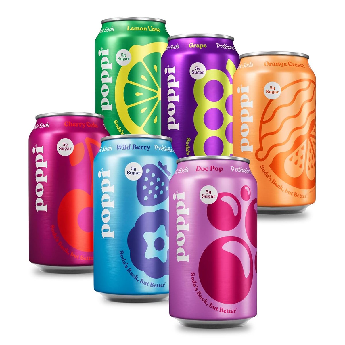 babyfashionusa's tweet image. Poppi Sparkling Prebiotic Soda Beverage with Apple Cider Vinegar, Seltzer Water and Fruit Juice, Crowd Pleasers Variety Pack, 12 Fl Oz, Pack of 12, Packaging May Vary

Price :  $17.49

sovrn.co/vzeuwix

#ad #Cider

Image Credit :  amazon