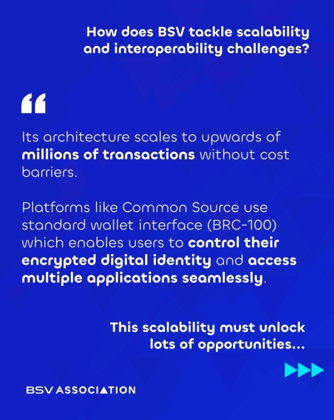SportChain_'s tweet image. Scalability meets seamless identity, BSV&apos;s architecture is unlocking real world agri-tech innovation. #BlockchainSolutions
