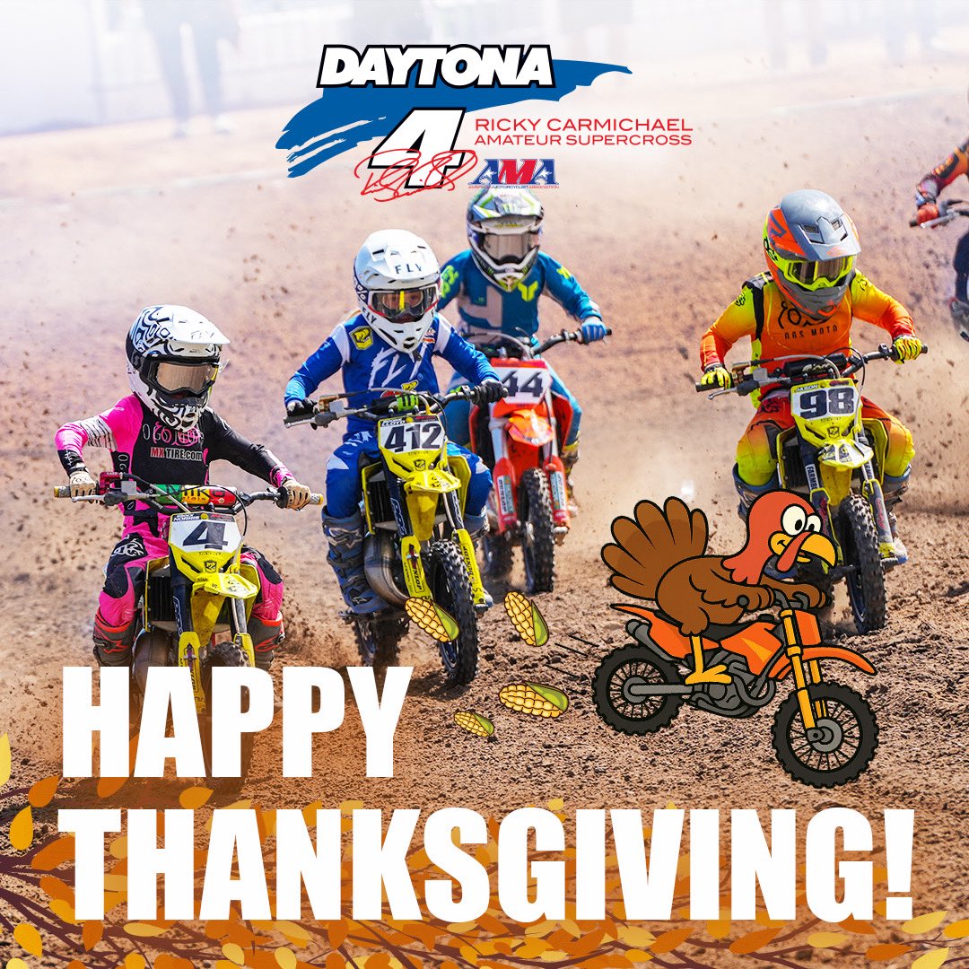 Happy Thanksgiving from all of us here in Daytona 🦃

We can’t wait to see everyone soon in 2026‼️ #RCSX