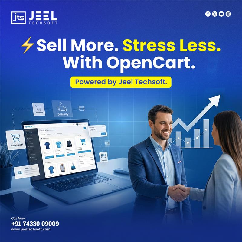 JeelTechsoft's tweet image. Build your #OpenCartstore without the overwhelm.

#JeelTechsoft creates secure, easy to use, growth ready ecommerce platforms so you can focus on selling more.

Launch your stress free store 👇
jeeltechsoft.com/web-design/eco…

#OpenCartDevelopment #EcommerceSolutions #OpenCartExperts