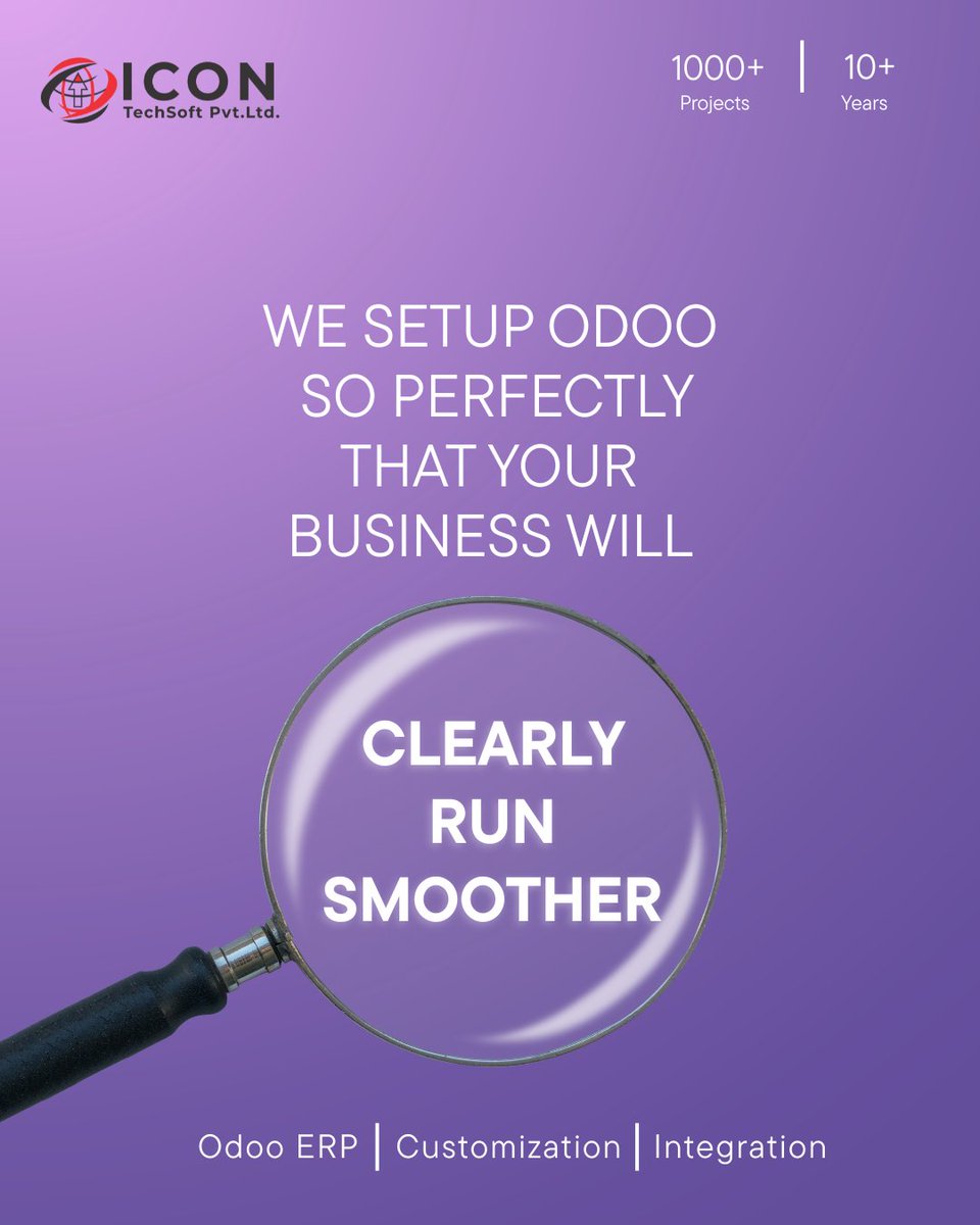icontech68's tweet image. Stack your business for success with Odoo ERP! 

🌐 icontechsoft.com | 📧 info@icontechsoft.com

✨ Follow us for more insights!

#OdooERP #ERPsolution #BusinessGrowth #HRManagement #AccountingSoftware #InventoryManagement #CRMSystem #BusinessEfficiency #DigitalTransform