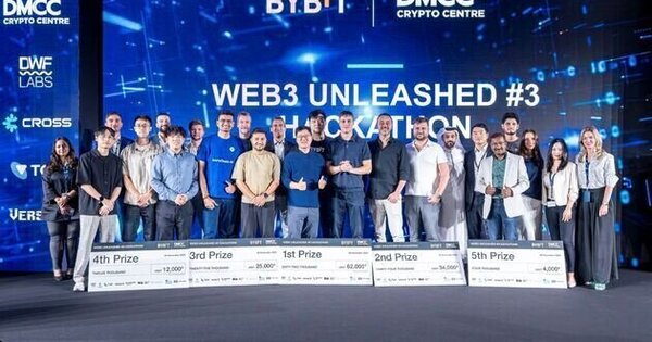 izzy5haw's tweet photo. Dubai's Web3 Unleashed hackathon brought together global innovators, awarding $140,000 to top decentralised projects and highlighting Dubai's rise as a Web3 and crypto technology hub. https://t.co/NnvNQP5Shr https://t.co/Dp3ASHBjg5