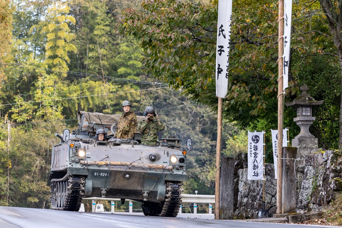 RJDM_Photo's tweet image. 九州では鹿児島に行かないと見れない73APCも戦車道で見たら格好良さ倍増だった🙌