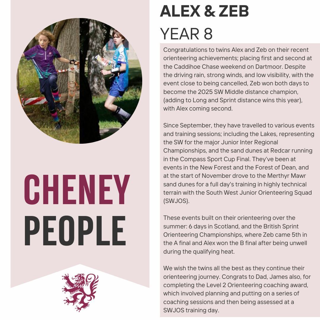 Cheney School tweet media