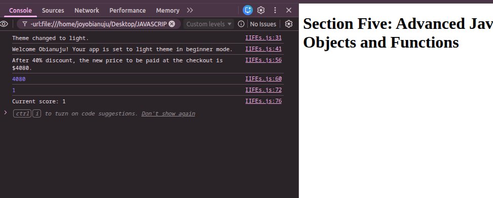 Obianuju_sunday's tweet image. Day 19 — #BackAtItWithJavaScript

I learned about IIFEs today. 

They are anonymous functions wrapped in parentheses and immediately called. 

Amongst other uses, they are perfect for data privacy and for codes that should run ONCE like initializing settings and configurations.