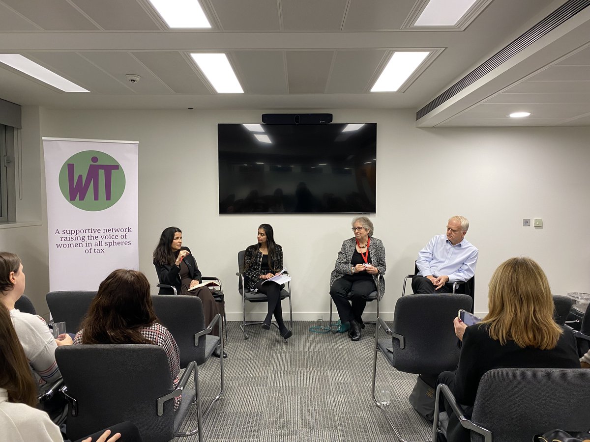 A wonderful evening at our Women in Tax event earlier this week discussing why women's progress in tax has stalled and what we can do to get back on track. Many thanks to <a href="/BlickRothenberg/">Blick Rothenberg</a> for hosting us and to everyone who attended!