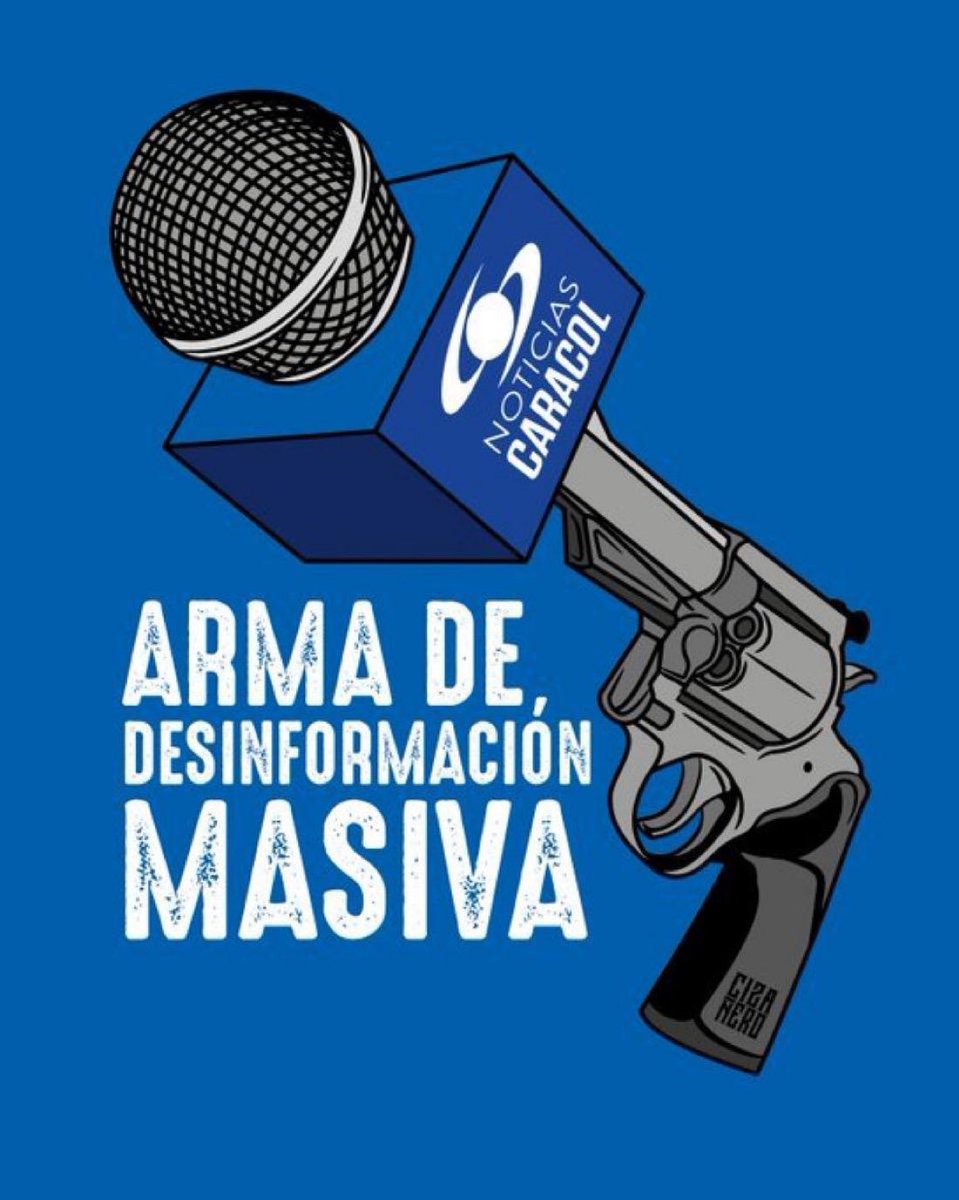 ‼️#MentirasCaracol su obsesión con Petro es tan enfermiza que ya raya en persecución. Todo lo que hacen, dicen y publican está diseñado para dañar, nunca para informar. Por eso la gente ya despertó: Caracol dejó de ser un medio y se volvió un actor político más.