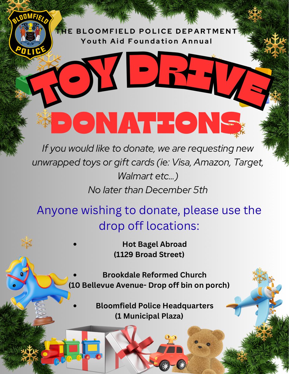 Bloomfield Police Department tweet media