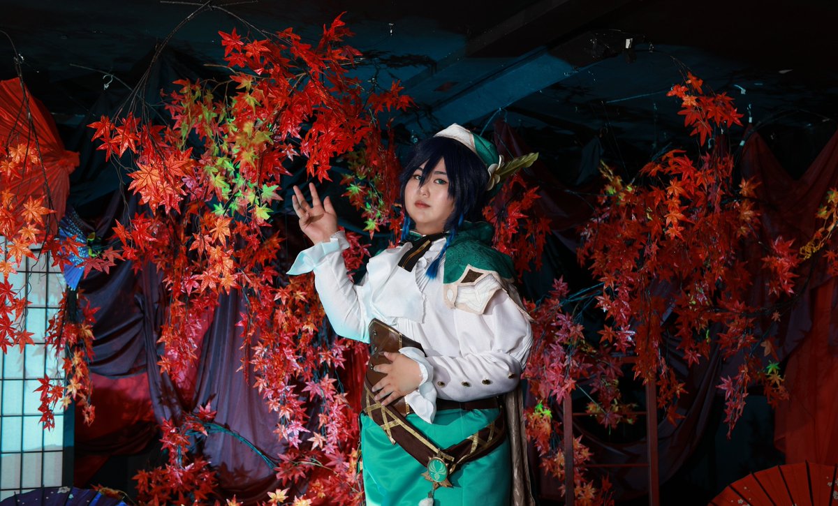 【cos】  原神　ウェンティ
photo　<a href="/kittar_camera/">キッター📸 12/13ココフリ</a> 

#原神コスプレ #GenshinImpactcosplay #Venti