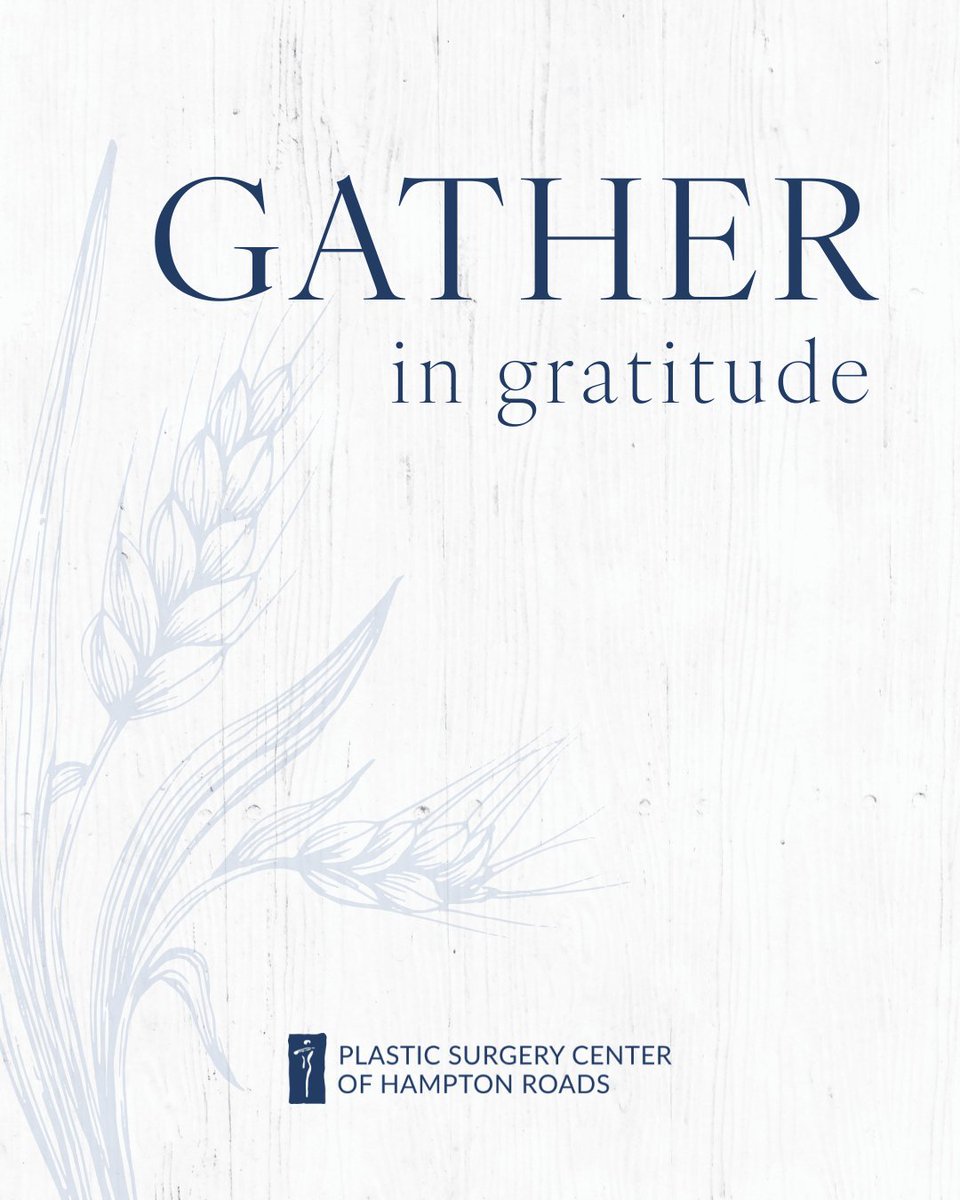 We are thankful for another year of caring for our amazing patients and working alongside such a talented and compassionate team. 🧡✨

Wishing you all a beautiful #Thanksgiving! 🦃

Please Remember: Our office is closed Nov. 27-28th.

#GiveThanks #Grateful #PlasticSurgery