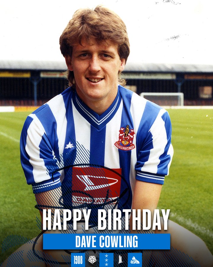 htafc's tweet image. 🎂 Wishing Dave Cowling a very happy birthday today!

Making almost 400 appearances for the Club, the winger scored on 48 occasions - including two memorable goals against Leeds United and Newport County 🙌

#htafc