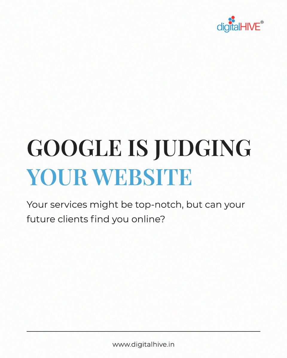 digitalhive923's tweet image. Google is judging your website every second — speed, mobile-friendliness and content decide where you rank.
#SEOTips #GoogleRanking #WebsiteOptimization #DigitalHive #SearchEngineOptimization #WebsiteAudit #WebPerformance