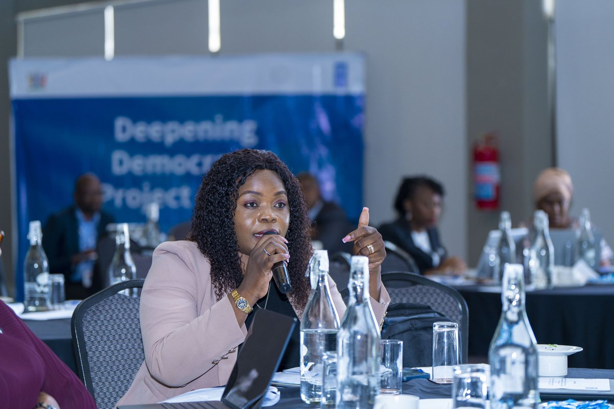 UNDPZambia's tweet image. Today’s discussions highlight the #HumanRights dimensions of information integrity.
 
By aligning efforts to promote safe digital participation for women, youth, + persons with disabilities, we can build national resilience against online harms.
 
#Roadto2026
