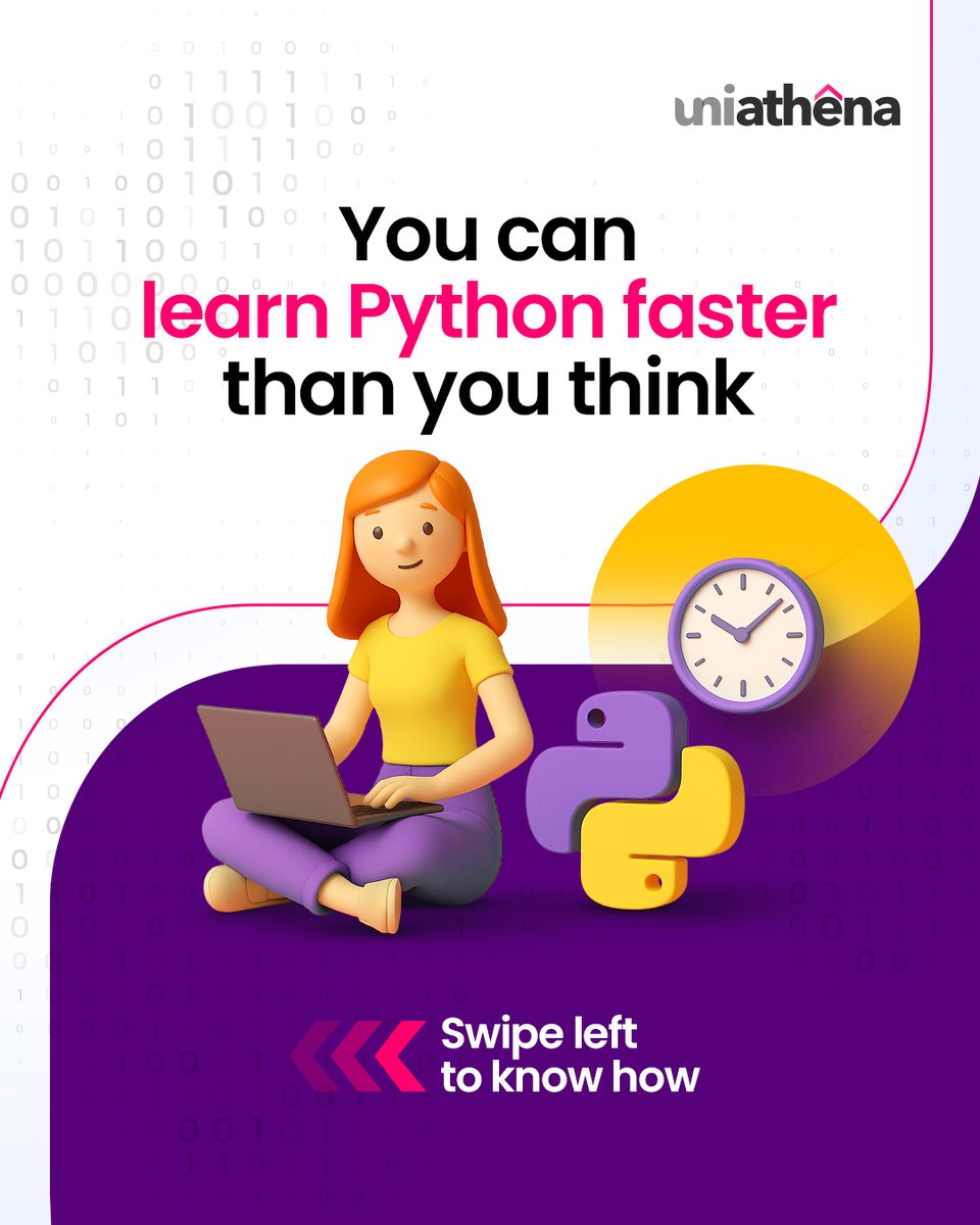 AthenaGlobalEdu's tweet image. Learning Python does not have to feel heavy or technical from the start. 🧠💡

It can feel simple, logical, and even satisfying once you see your first outputs working. ✨

UniAthena’s short courses on Python are built to move with you from the basics to advanced problem-solving,…