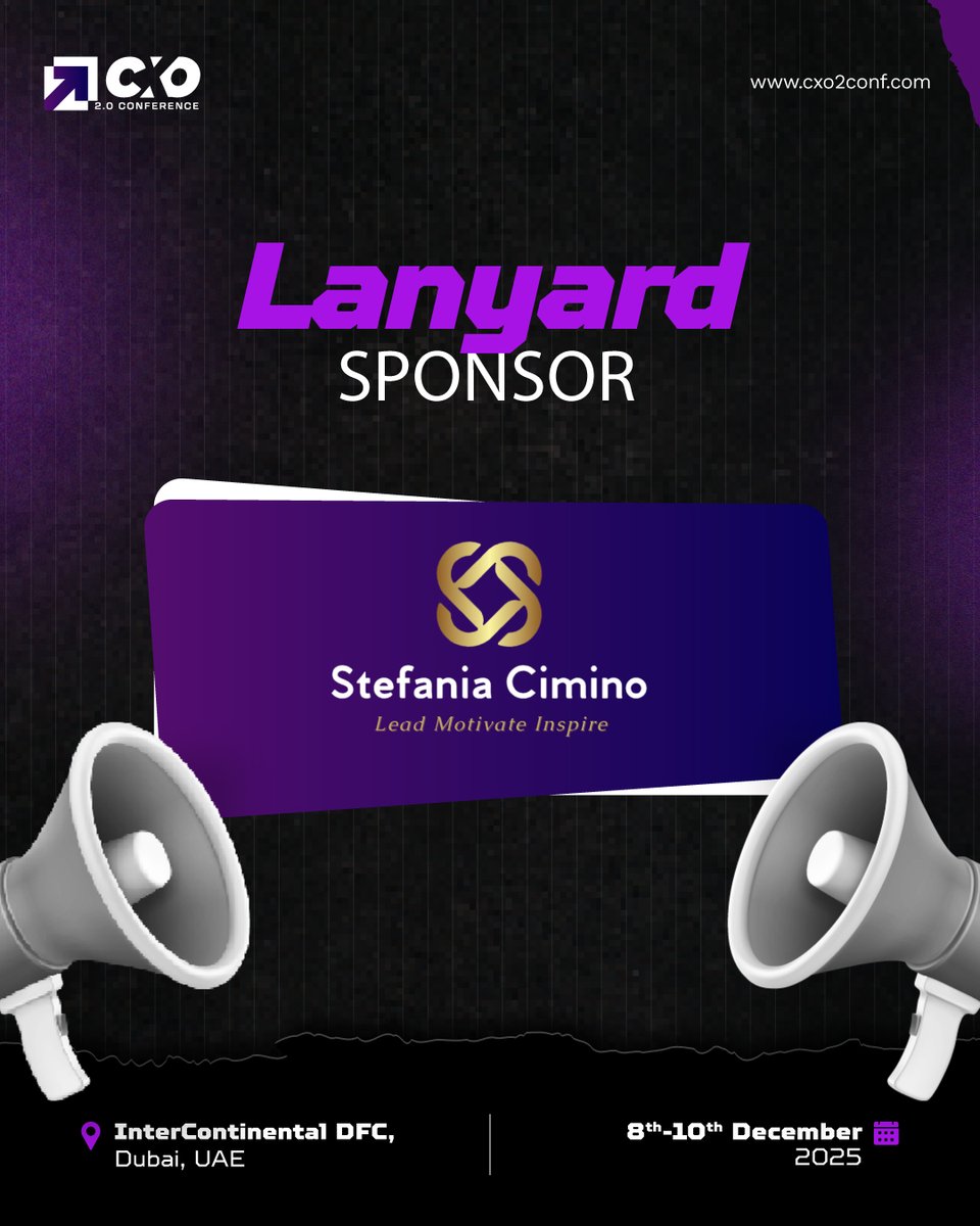 cxo2conf's tweet image. Meet the Official Lanyard Sponsor: LMI Executive!

They accelerate business growth by developing executive leaders through strategic coaching and proven programs.

Join us at the CXO 2.0 Conference, Dubai 

#CXO2Conf #ExecutiveDevelopment #LMIExecutive