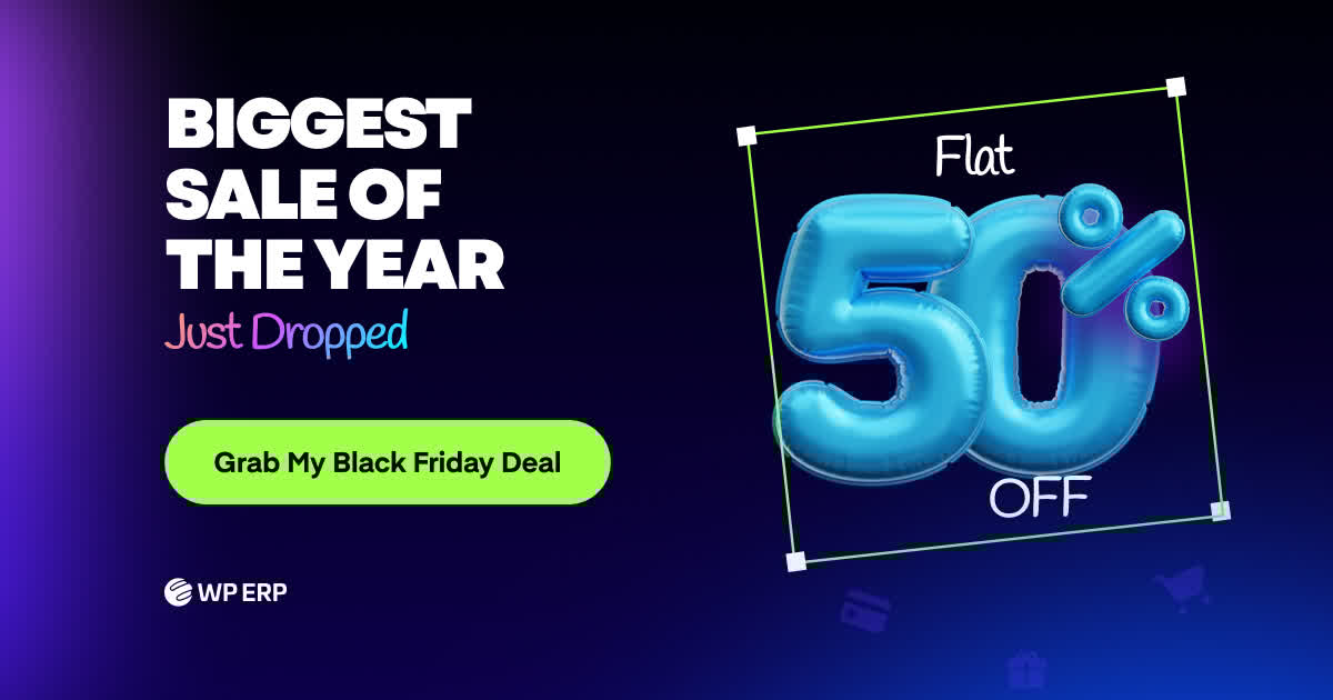 getwperp's tweet image. Black Friday is live! ⚡

You can instantly cut your ERP cost by 50% with WP ERP Pro this week.
Upgrade now and unlock HR, CRM &amp;amp; Accounting tools at half the price.

👉 wperp.com/pricing/

#bfcm #blackfriday #bfcmdeals #blackfridaydeals #wordpressdeals