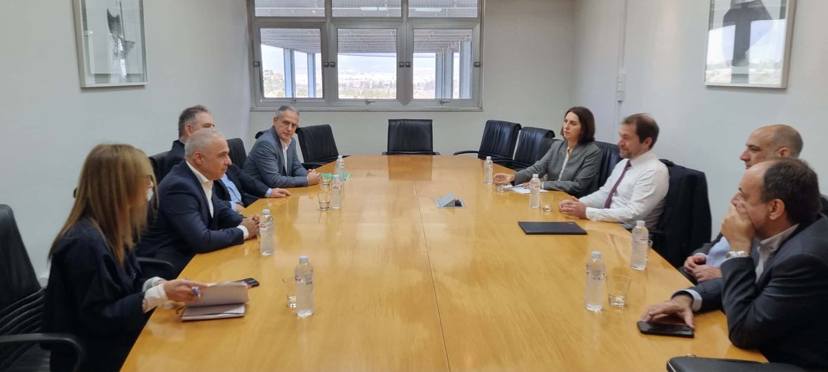 Σήμερα είχαμε τη χαρά να φιλοξενήσουμε τον Διευθυντή της <a href="/EIB/">European Investment Bank</a> Giles Badot και αντιπροσωπεία της Ευρωπαϊκής Τράπεζας στο νέο μας ερευνητικό κτήριο, το οποίο ολοκληρώνεται σύντομα με τη στήριξη του <a href="/DepMinRIDcy/">Deputy Ministry RID/Υφυπουργείο ΕΚΨΠ</a>.
<a href="/NicDamianou/">Nicodemos Damianou</a>