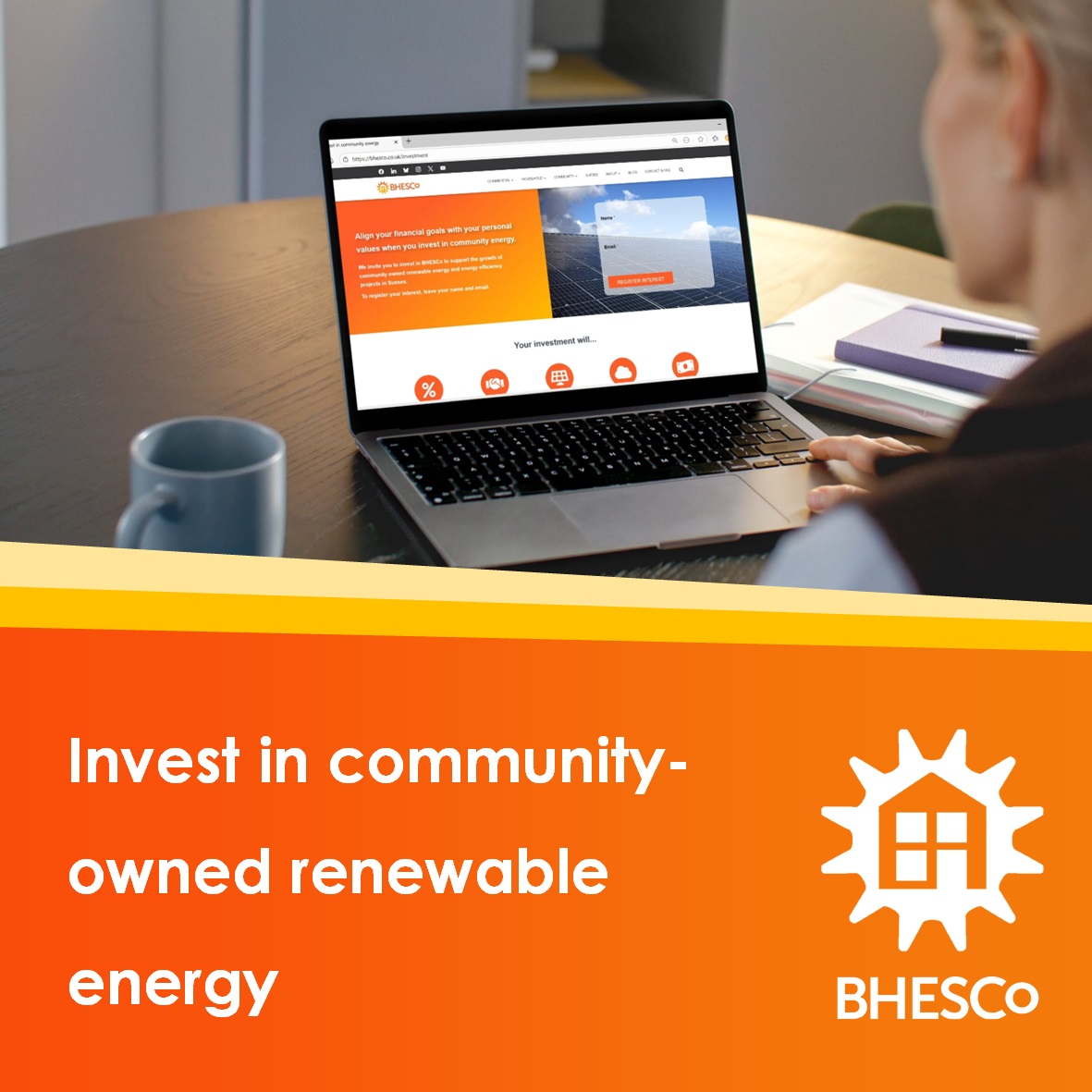 BHenergyservice's tweet image. 🌞 Solar panels. ⚡ Battery storage. 🏠 Heat pumps. 💡 Energy efficiency. 

Thanks to our investors, BHESCo has already delivered 65+ projects that prove a cleaner world is possible. 

Now, we’re inviting you to help us go further.
 
Invest today. 
👉 bhesco.co.uk/investment