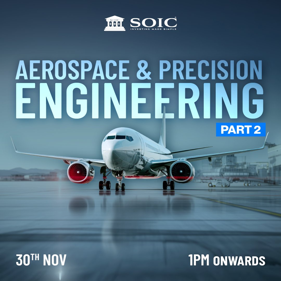 soicfinance's tweet image. When a nation dreams of rising, it strengthens its skies first. Every global superpower was built on the backbone of &quot;aerospace innovation + precision engineering&quot; — and for the first time, India is stepping firmly into that league.

From defence aircraft to commercial jets,…