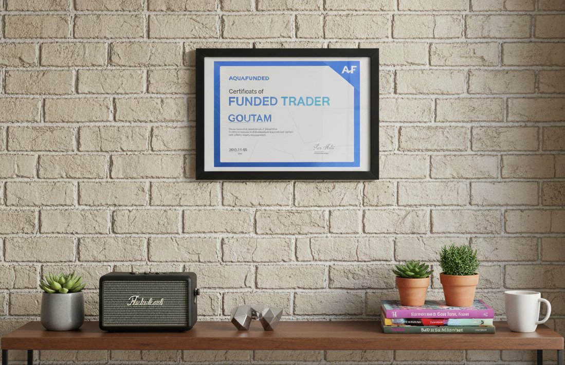DeeprajSha47189's tweet image. Small steps create big results!
Proud to earn my AquaFunded certificate and keep moving forward. 🔥📈
#AquaFunded #TraderJourney