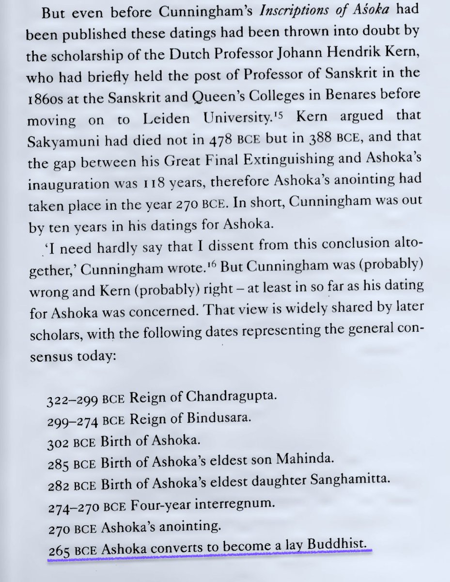 MumukshuSavitri's tweet image. Are you seriously invoking H.C. Raychaudhuri to counter me, when his colonial-era chronology is at least a century old? You cannot simply ignore a century of scholarship that followed him and updated  Ashokan chronology on the basis of modern evidence. 

The timeline I presented…