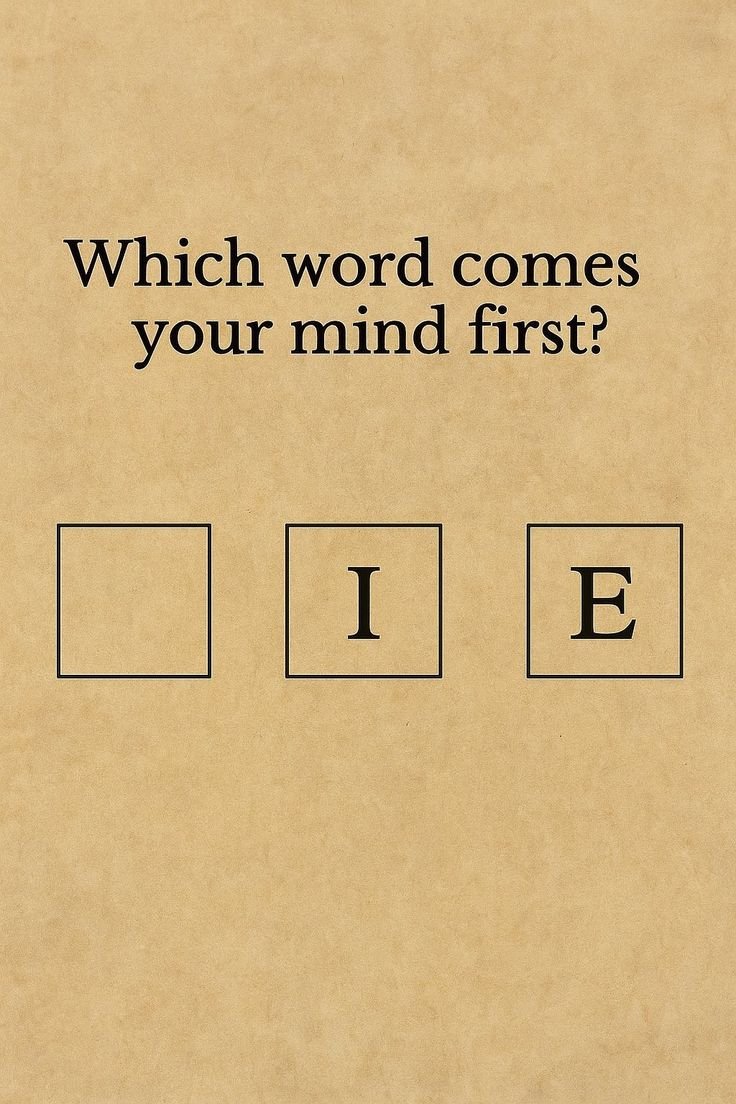 itx_lily_here's tweet image. Which Word Comes Your Mind First??