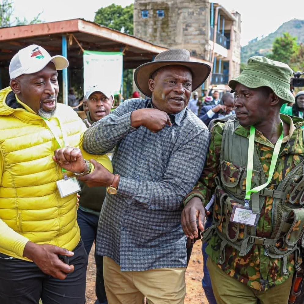 DanChepta's tweet image. It was highly unprofessional for a lawyer like the former CS and AG, Justin Muturi, to do this.