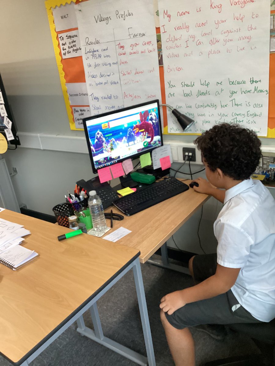 Today year 5 have been working collaboratively to answer maths questions using Guardians of Mathematica! <a href="/PoppyfieldSch/">Poppyfield Primary Academy</a>