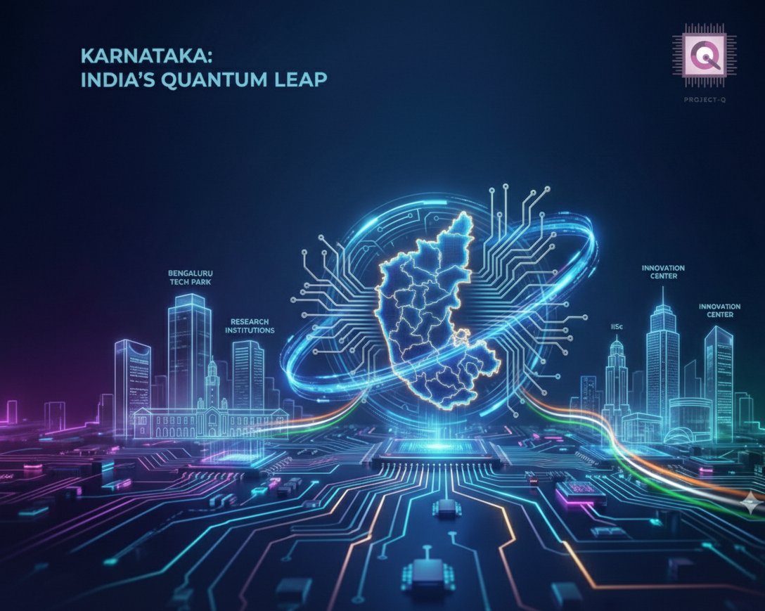 project_q_2024's tweet image. Karnataka isn’t waiting for quantum to “arrive.” It’s positioning itself to lead it. 
Progress: policy backing, research–industry collab, quantum materials/device work, rising student talent, early ecosystem building.
Most states watch. Karnataka builds.
#ProjectQ #quantum