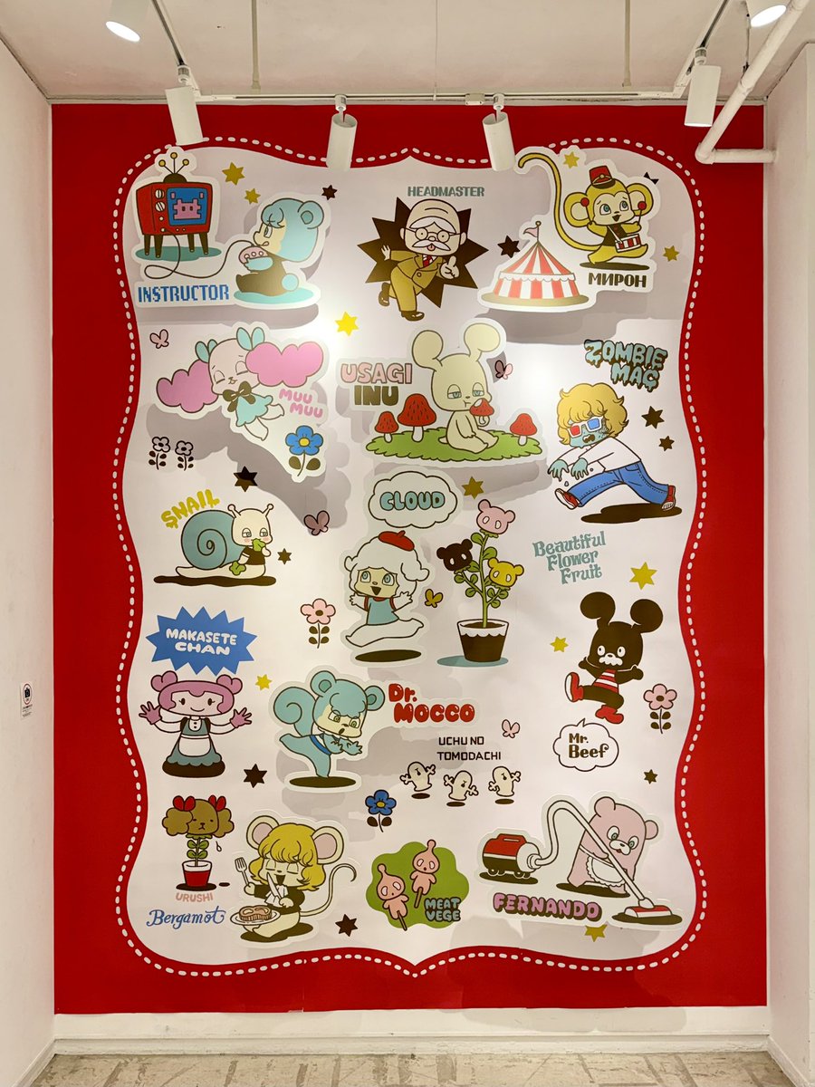 山本ルンルン先生個展「Tiny Party」に行ってきました🎂 幸せ空間だっ