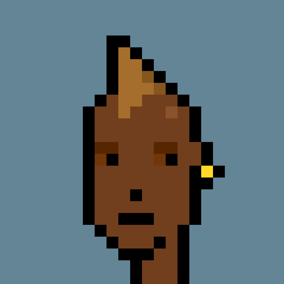 PhunkBot's tweet image. Phunk #1847 was flipped for Ξ0.030 ($90) by 0xricko.eth
| cryptophunks.com/details/1847