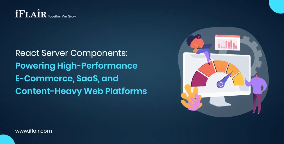iFlairWebTech's tweet image. As web applications grow more complex, developers often face familiar challenges such as slow loading, heavy JavaScript bundles.
Read More, iflair.com/react-server-c…
#WebDev #ReactJS #ReactServerComponents #Ecommerce #iflair