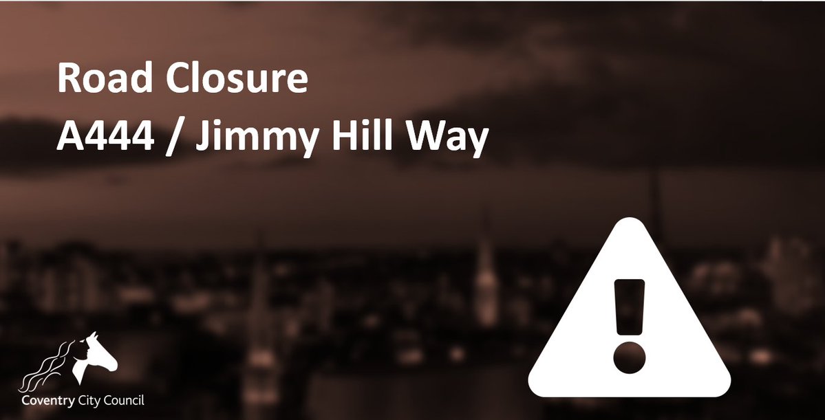 CoventryCCRoads's tweet image. The CBS Arena will close the A444 Jimmy Hill Way, between J3 and Holbrook Way for a short period on Saturday 29th November 2025 @ 16:35.  This will help spectators exit safely. Alternative routes will be signed, and you’ll be able to enter Arena Park from the city side. #PUSB