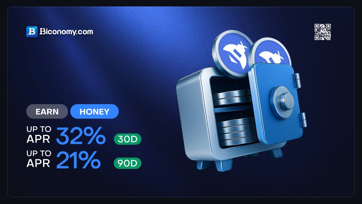 BiconomyCom's tweet image. 🚀 Biconomy.com Earn - #Hivemapper Locked Products: Enjoy Up to 32% APR in Rewards! 🚀
 
 Earn is pleased to announce a Locked Products update on @Hivemapper. Subscribe to #HONEY on  Earn Locked Products during the…