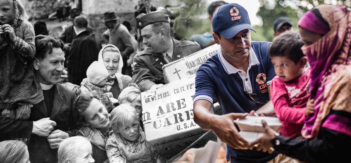 Ein historischer Tag: Heute vor exakt 80 Jahren schlossen sich in den USA 22 Wohlfahrtsverbände zusammen, um Europa zu helfen. Sie gründeten C.A.R.E.  - damals für „Cooperative for American Remittances to Europe“ - und schufen das weltberühmte CARE-Paket.