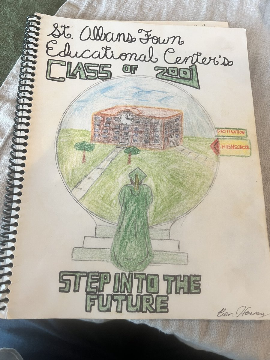 brandonmcneice's tweet image. My dad brought a box of old things to Thanksgiving, including this 8th grade yearbook. Considering I now lead a K-8 school with an incredible music program, I guess these class poll results were onto something…

@ccaphilly @mrusd_vt #satec #vermont #happythanksgiving