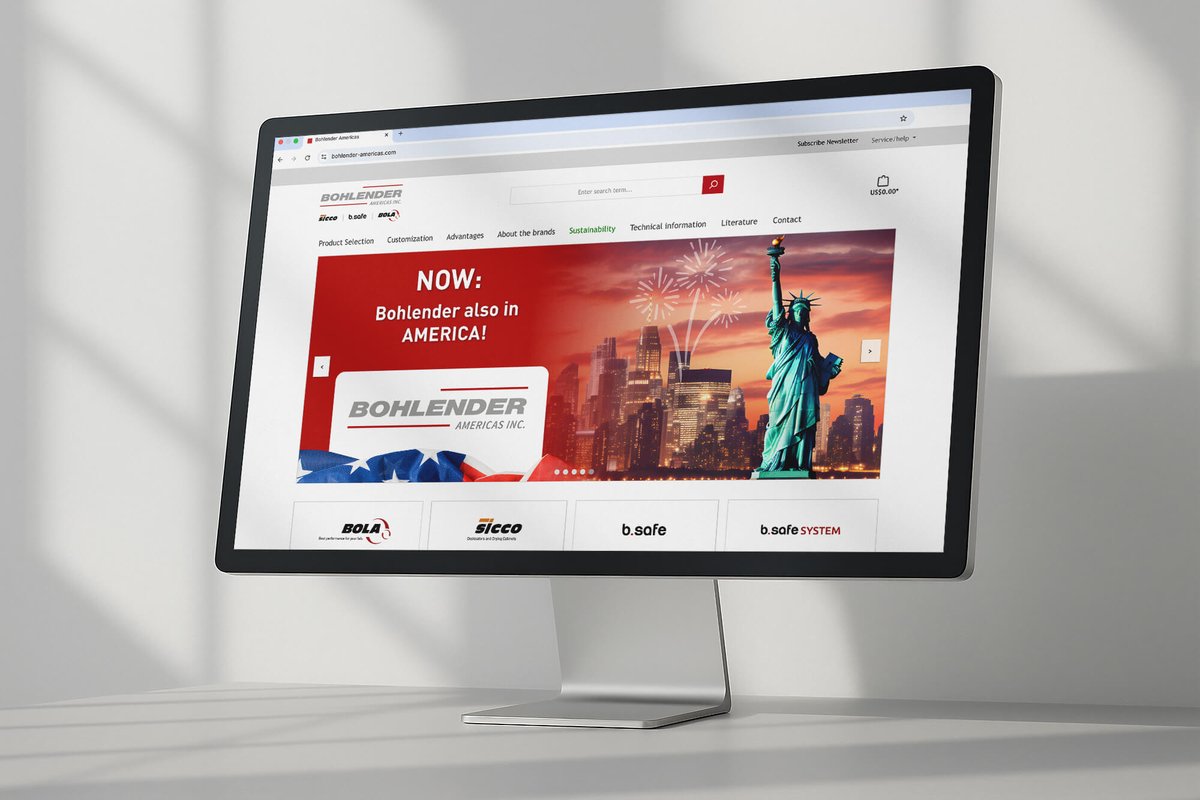 Shopware 6 für den US-Markt
Bohlender expandiert in die USA! Für Bohlender Americas Inc. haben wir einen Shopware 6 Subshop realisiert.

Jetzt mehr erfahren: satware.com/blog/bohlender…

#Shopware6 #Ecommerce #B2BEcommerce #Internationalisierung #satwareAG #USMarkt