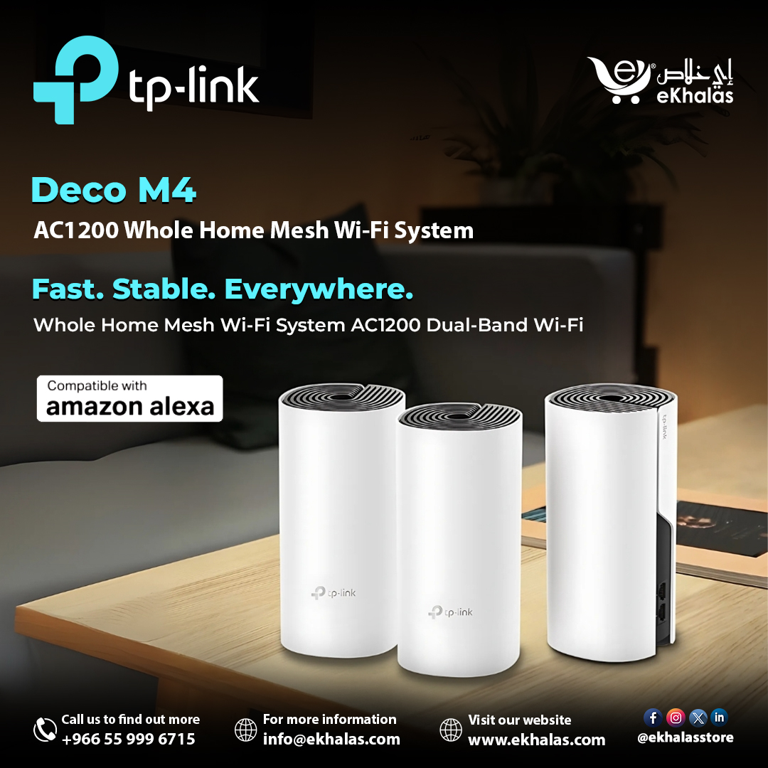 ekhalasstore's tweet image. Upgrade your internet connection with Whole Home Mesh Wi-Fi System AC1200 Dual-Band Wi-Fi
#router #vision2030 #wifi #internet #technology #tplink #cnc #network #woodworking #modem #wireless #switch #networking #vpn #cisco #wood #tech #cybersecurity #WholeHomeMesh #MeshWiFi #ksa