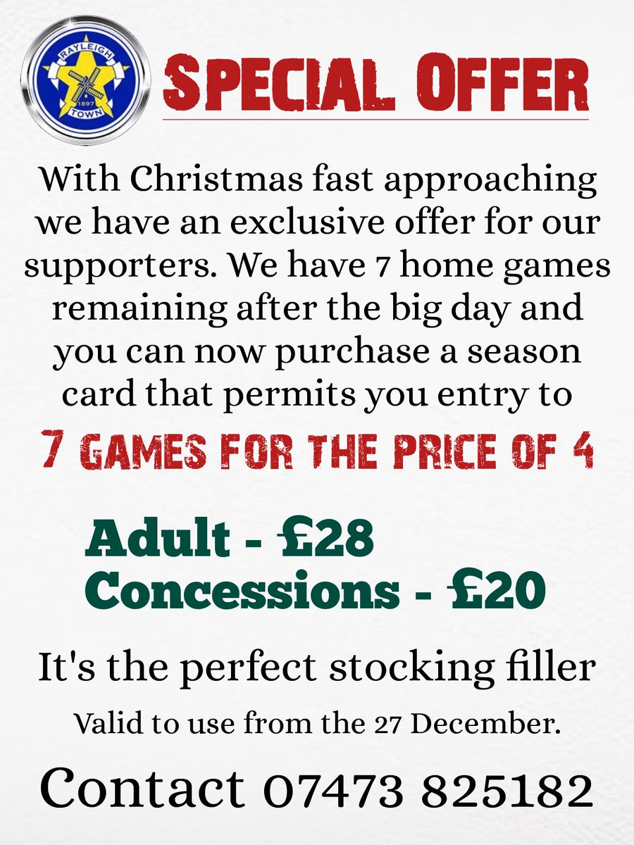 Rayleigh Town FC (@rayleightownfc1) on Twitter photo 