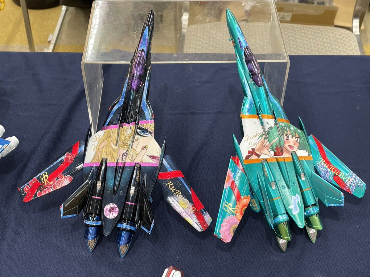 オリジナルデザインのメサイア、ランカバージョンが完成したやで。
ランカ、花、ガラスの靴は手描きやで。
#マクロス