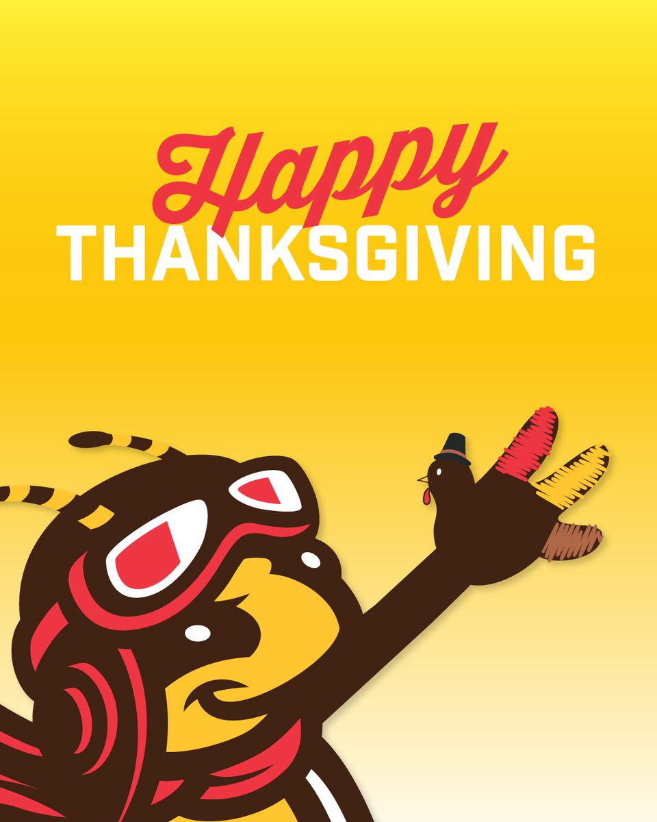 Happy Thanksgiving 🍁 from your favorite bee 🐝