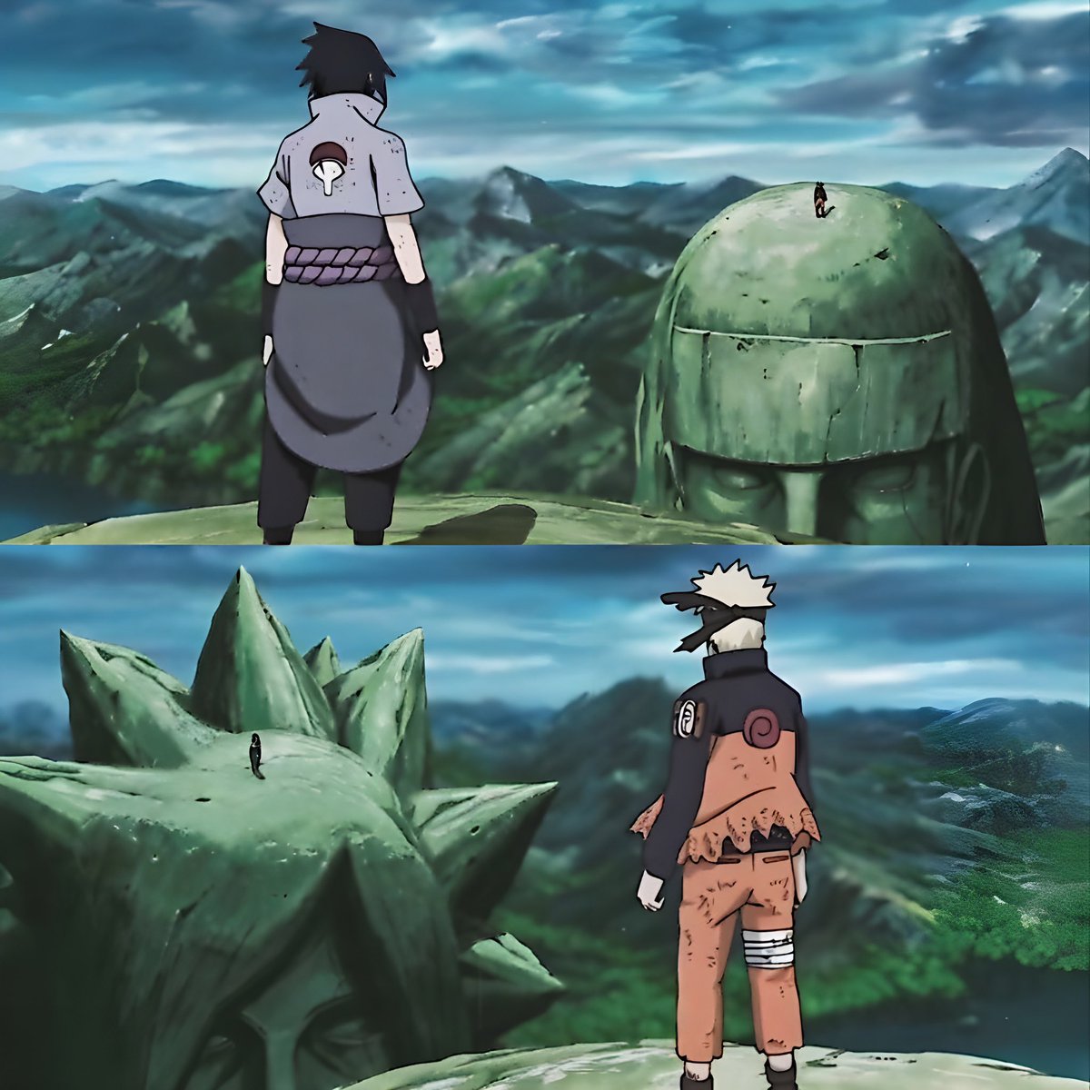 yinraijin's tweet image. Maturing is realizing that Sasuke was stronger than Naruto at final valley.