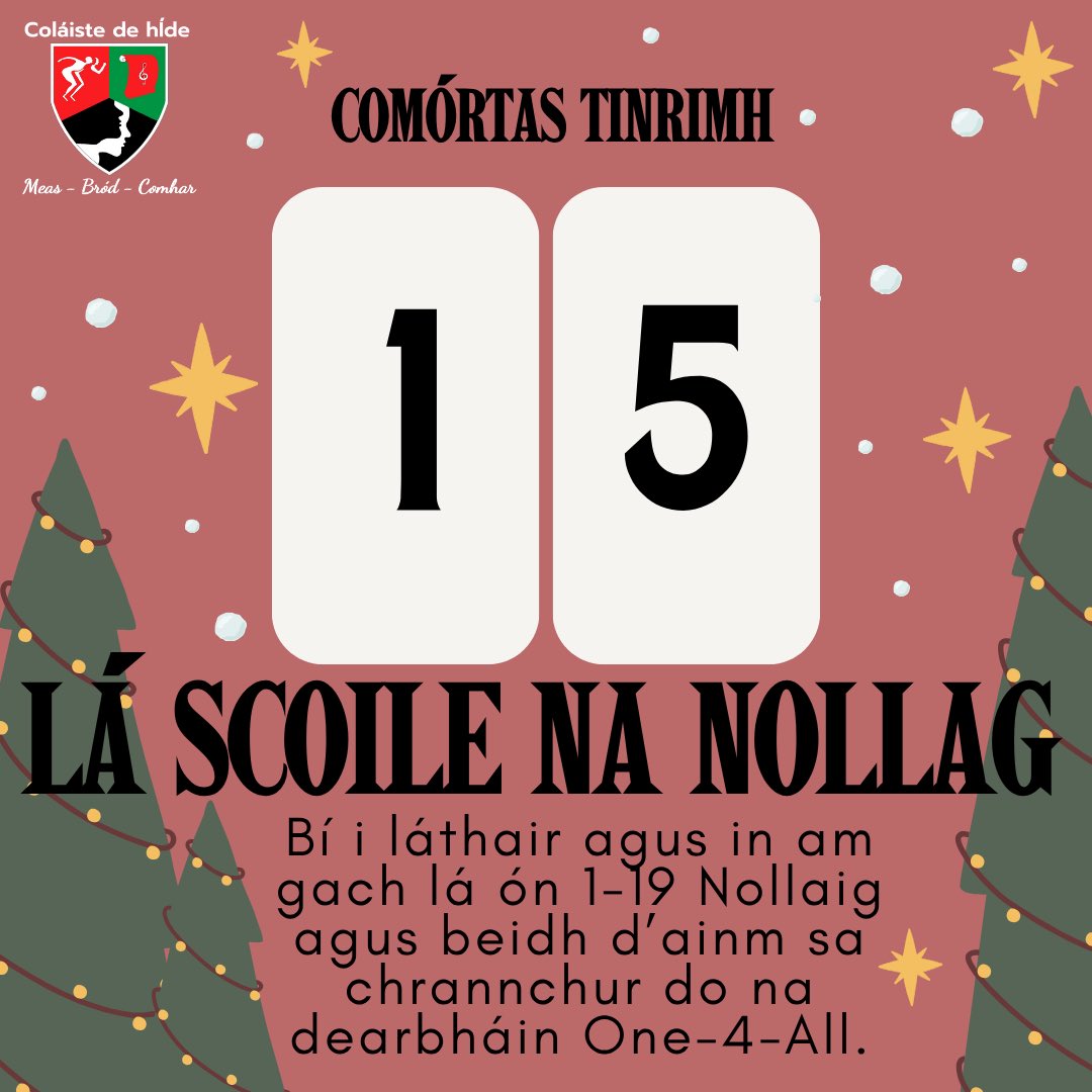 Coláiste de hÍde tweet media