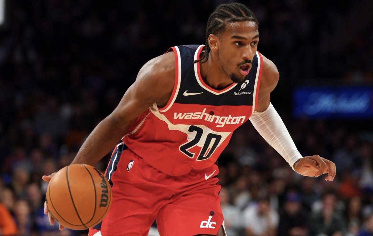 ⚡️NBA Black Friday Onyx Odds Play #1⚡️

Alexandre Sarr Under 3.5 Assists (-120)

Collab with <a href="/johnny_lockzzz/">Johnny</a> 🔐 make sure to give him a follow! 

The Wizards roster is stacked with ball handlers, CJ McCollum, Kyshawn George, Bilal Coulibaly and co.

Since Bilal’s return, Sarr