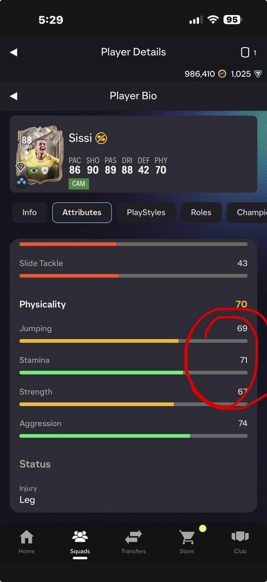 Razzerstrading's tweet photo. ONLY EA Would DOWNGRADE Stats on a Upgraded Card 💀💀💀

I Hate This Company Mayn https://t.co/We7Wm5xftr