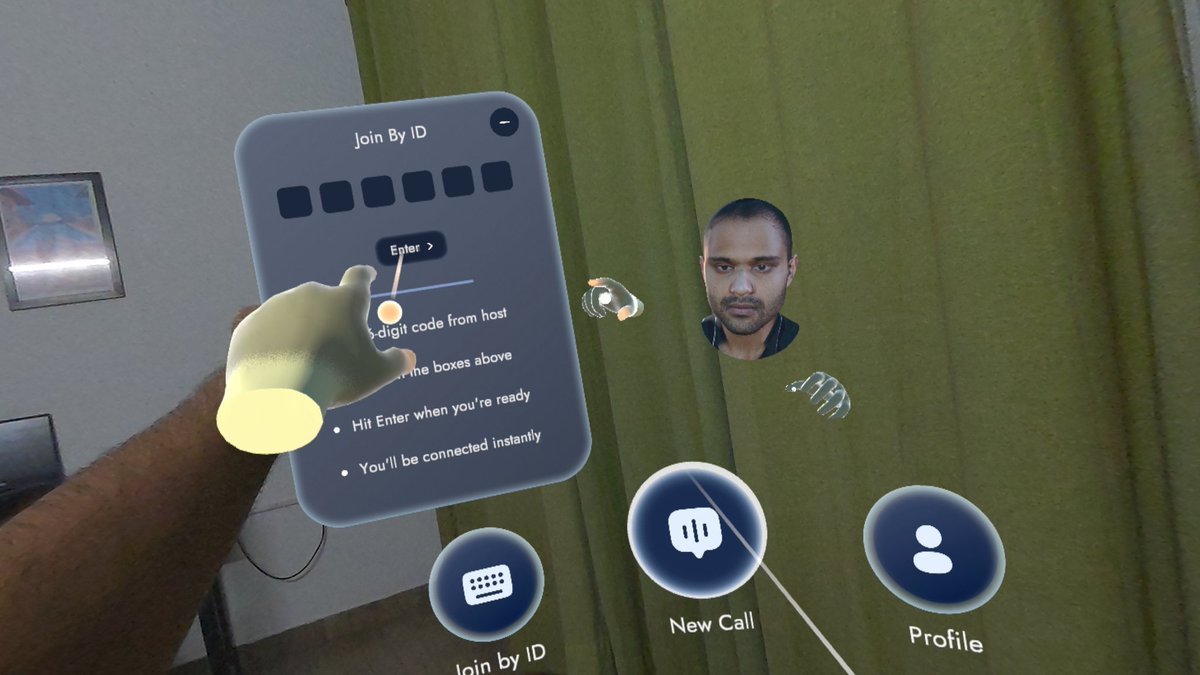 RangeshUs's tweet image. Yes, Phil. Spatial communication is the next evolution.
 I am building @SpaceCall_ under the same belief. I am building scalable solution built using Open XR that works across all headsets and glasses. 
The Avatar looks a bit clunky but I am refining a lot.